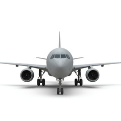 Fototapeta premium airplane on a white background