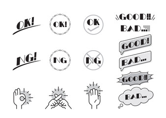 Business & Education Icons Ver.2 (monochrome) – プレゼン資料に使える汎用アイコンセットVer.2(白黒)