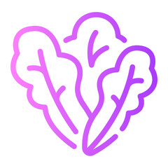 lettuce gradient icon