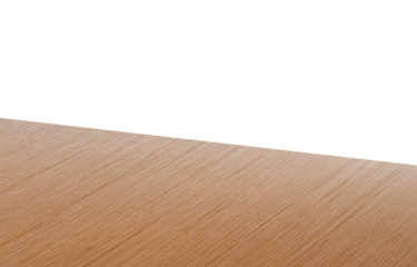 Empty wooden table edge view PNG transparent.