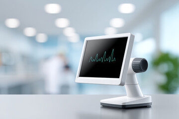 Electrical frequency waveforms displayed on oscilloscope show accuracy