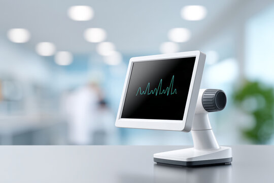 Electrical frequency waveforms displayed on oscilloscope show accuracy