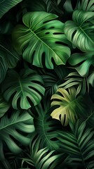 green leaf background