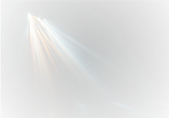 PNG Transparent sunlight with shining star glare luminous lens sparkle glowing bokeh vector beam...