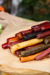  Rolls of dried fruit leather perfect for eating as healthy