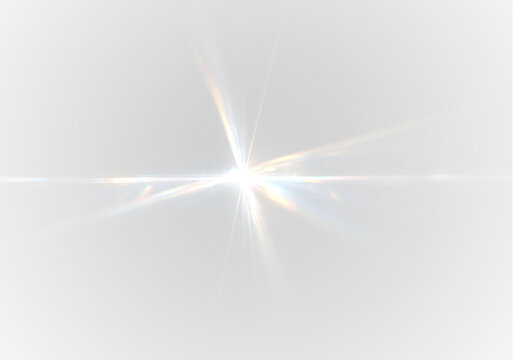 PNG rainbow shine with luminous prism glow sparkling crystal reflection bright shimmer and fantasy effect