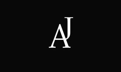 AJ,JA,A,J,A,J abstract, letters, logo, monogram, style, symbols, ambitions, icons, 
