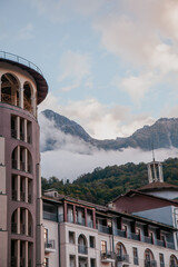 view from the top of the mountain