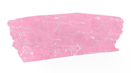 pink sticker paper tape washi tape high quality isolated	3d
