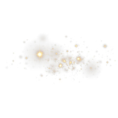 Discover the beauty of Golden Sparkling Stars Overlay PNG, ideal for enhancing your Christmas Garland decor