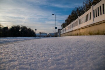 Athies sous laon neige