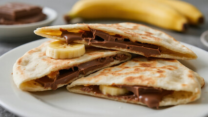 Quesadilla chocolate banana 63463