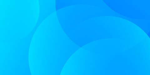 Fototapeta premium Abstract blue background with dynamic circular shape elements. Modern geometric gradient background. Vector eps10.