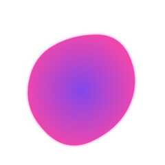 Gradient blur round shape, Blob, abstract colorful sphere, abstract shape,blur effect, Blue, Purple