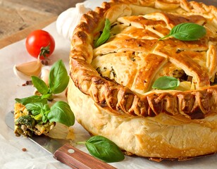 Rustic Vegetable Tart