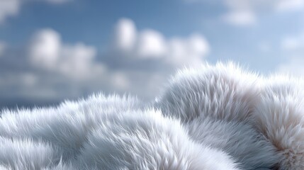 Abstract White Texture Cinematic High Dynamic Range Minimalist Art