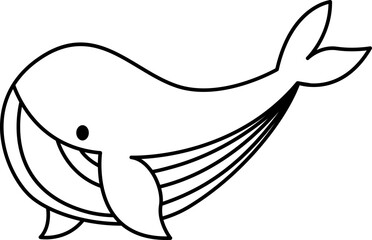 Yoghurt Vector Illustration. Simple Outline Yoghurt Coloring Page
