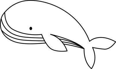 Yoghurt Vector Illustration. Simple Outline Yoghurt Coloring Page
