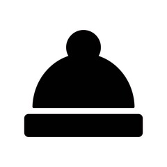 An illustration of a black icon of a newborn product on a white background