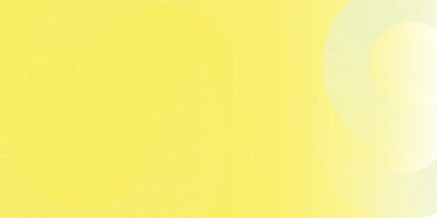 White yellow pastel gradient abstract background with modern circle