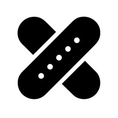 Black leather shoes black and white vector icon