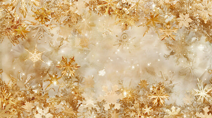 Christmas background with snowflakes. Festive background with snowflakes.