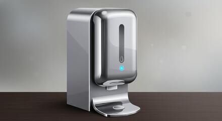 Modern automatic dispenser for liquid soap sanitizer for hygiene care