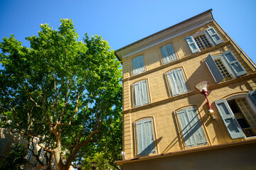 Fototapeta premium Manosque (France): old house