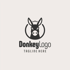Distinctive Donkey Identity Logo Design