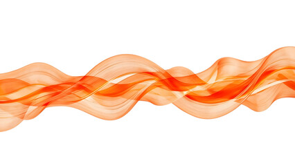 Elegant Orange Swirls: A fluid display of artistic energy, with gracefully flowing orange ribbons creating a dynamic visual spectacle.