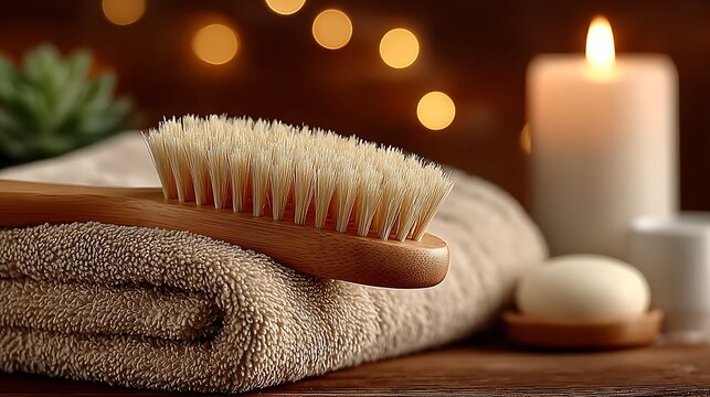 Bamboo brush wooden eco crafted high resolution picture