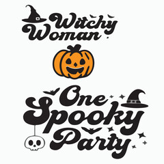 Halloween with silhouette,Halloween