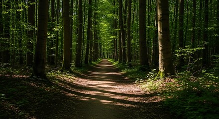 Obraz premium Forest Path. (3)