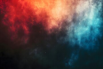 Fototapeta premium Abstract background texture with red and blue smoke effect for graphic design and wallpaper