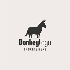 Premium Donkey Branding Logo Symbol