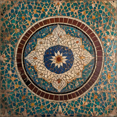 Obraz premium “Vintage Islamic Architecture & Ornamental Patterns”