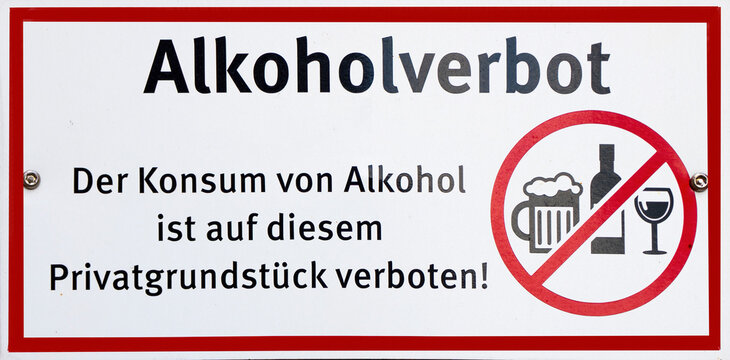 Alkoholverbot
