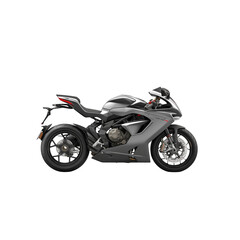 Obraz premium sang michele p300 superbike, gray color, white background
