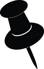  pin push tack red on white .eps