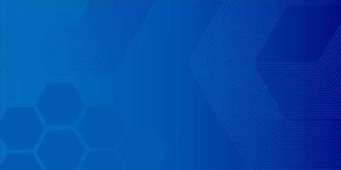 Abstract Hexagon Blue Tech Finance Fintech Background Abstract Pixel Pattern. Abstract Business Tech Simple Art Modern Abstract