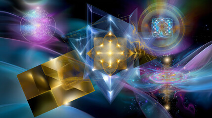 Professional spiritual art software utilizing sacred geometric principles and metaphysical design elements revolutionizes contemporary mystical artwork creation and consciousness e
