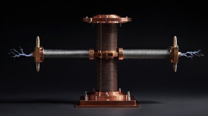 Copper mechanical device with electrical discharge
