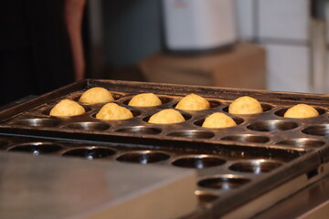 appetizing street food in Guangzhou being prepared