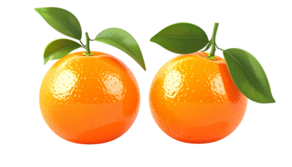  Two variation 3D fruit emoji collection isolated on transparent background