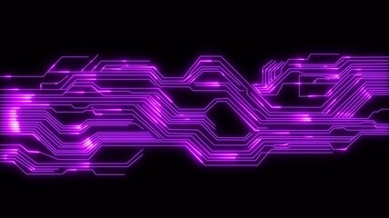 Animation of data processing with icons over connections data transfer 4k animated motion video. Network connections and data points animation over blurred cityscape background - Powered by Adobe