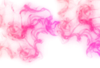 Abstract colourful smoke explosion isolated on transparent background 