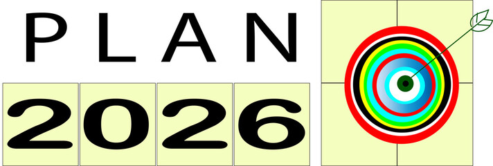 2026 Goal Achievement Doodle Art PNG – Business Growth & Success Illustration