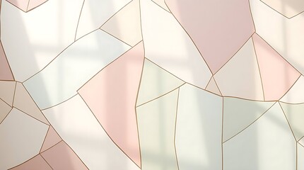 Modern Korean Jogakbo Patchwork in Soft Pastel Colors
