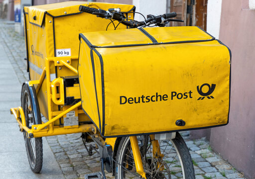 Zustellerfahrrad der Deutsche Bundespost