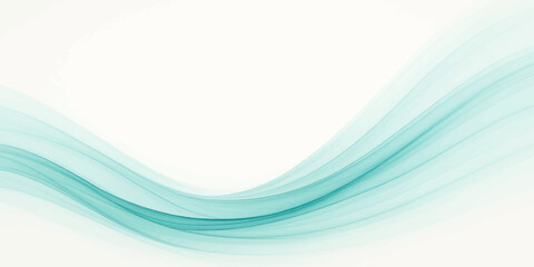 Dynamic blue wave abstraction: a futuristic, flowing vector illustration for modern design